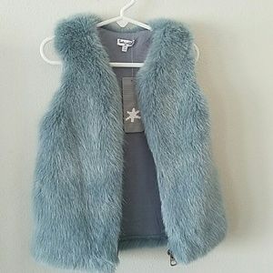 SPLENDID GIRLS 4T Faux Fur Vest